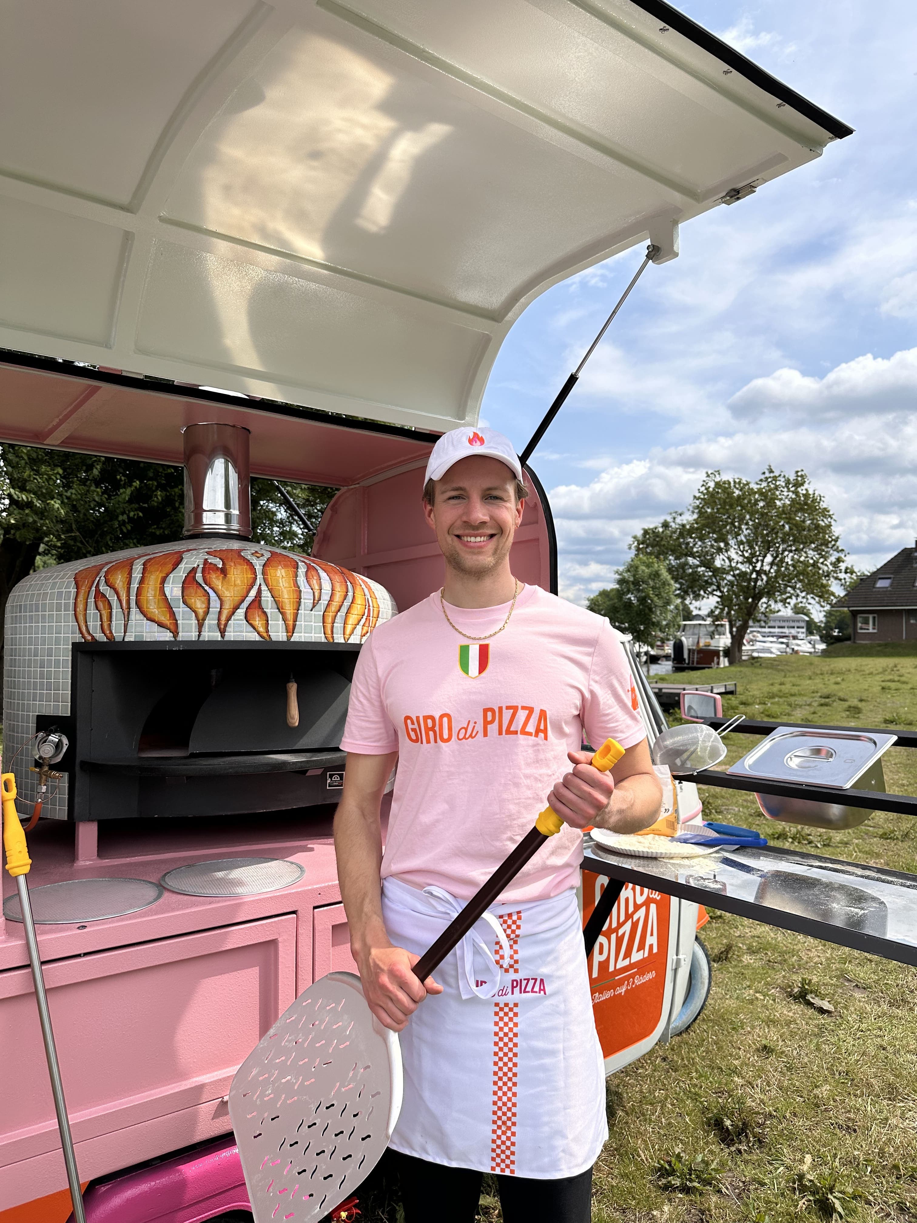 Anton, der Gründer von Giro di Pizza